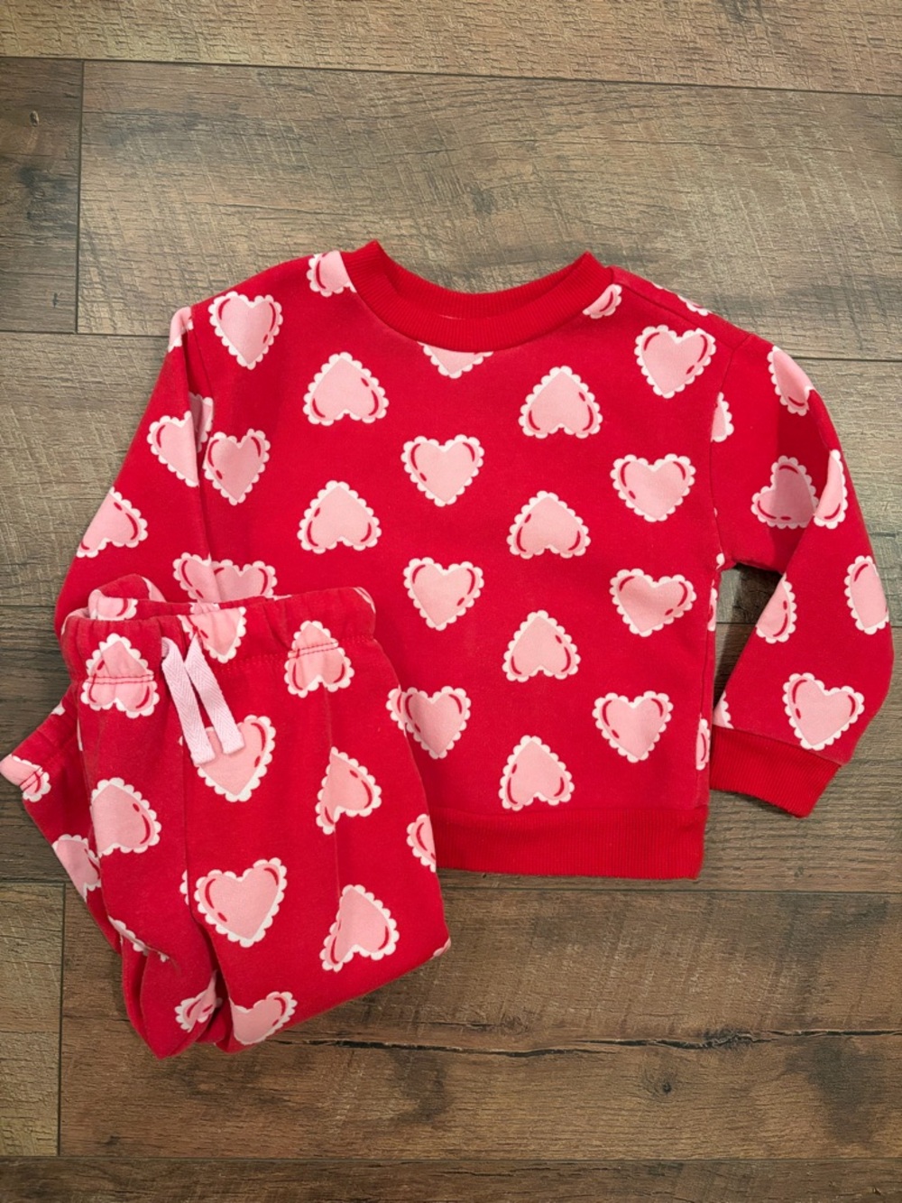 Valentine’s Day Heart pant set